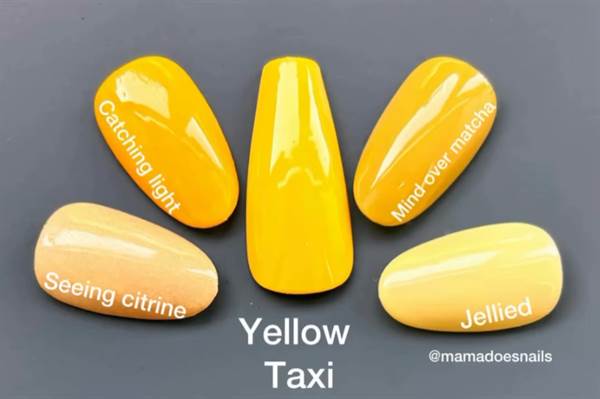 SHELLAC VIVID YELLOW TAXI